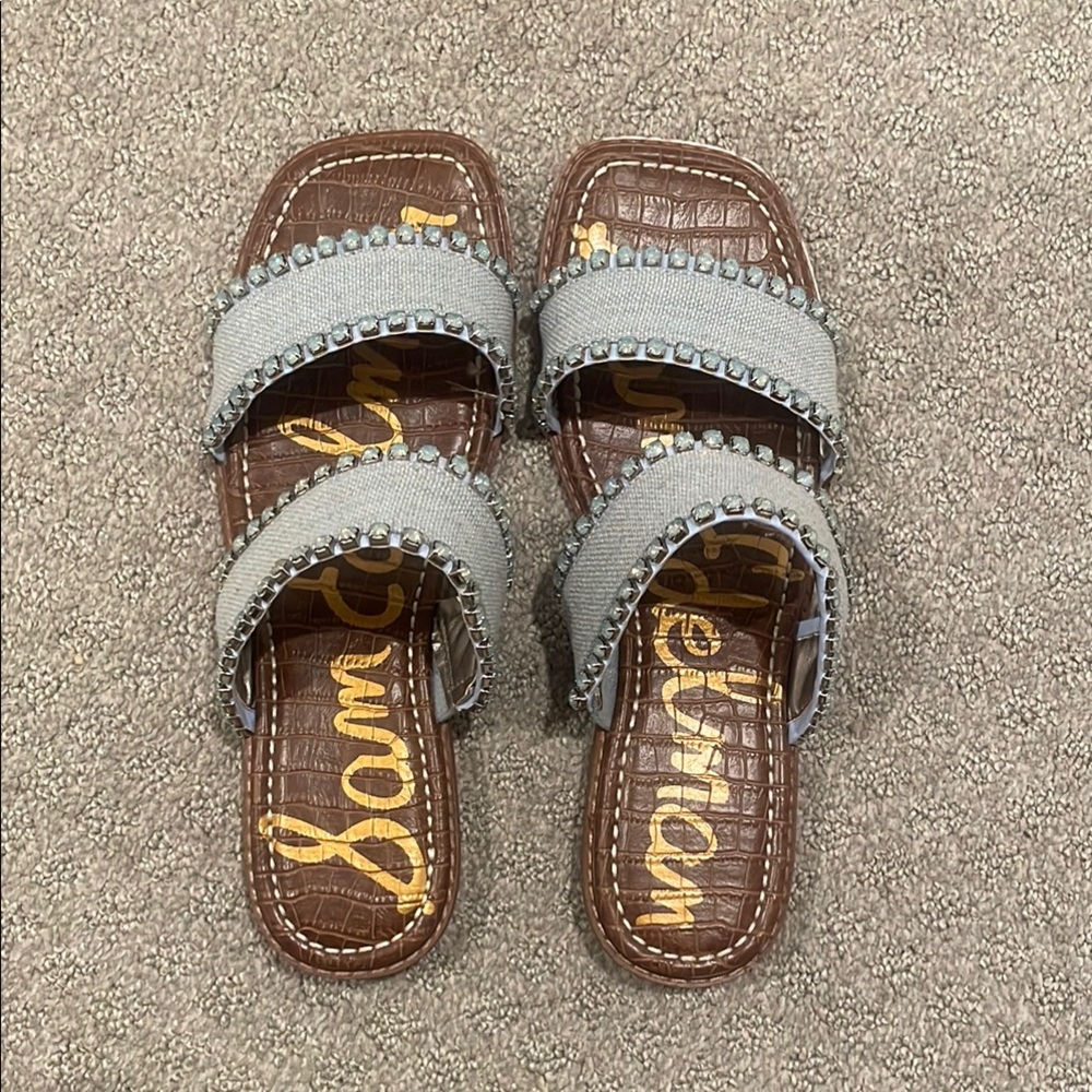 Sam Edelman Double Strapped Studded Women's Sandals